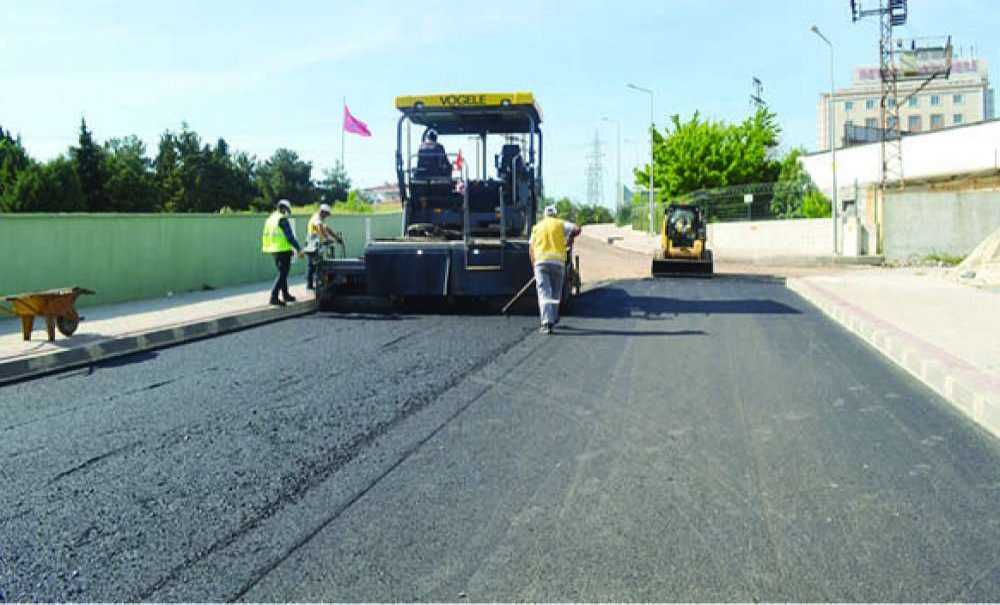 Asfaltlama Çalışmaları Tamamlandı
