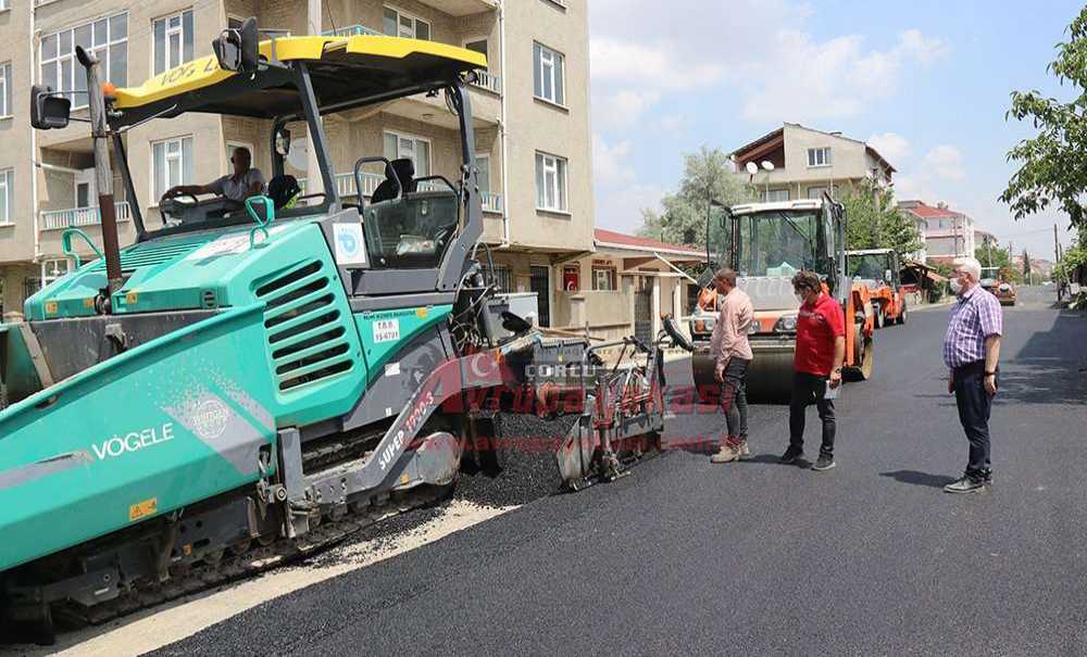 Asfalt Çalışmaları Devam Ediyor