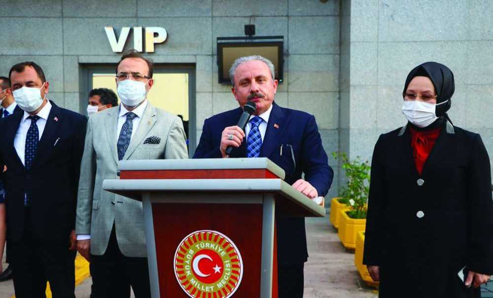 Tbmm Başkanı Mustafa Şentop, Çorlu'da Coşkuyla Karşılandı