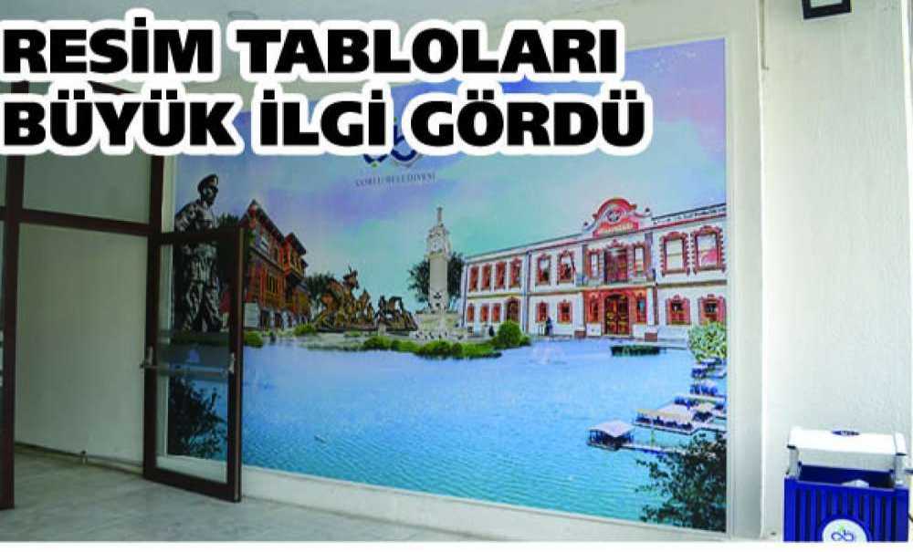 Resim Tabloları Büyük İlgi Gördü