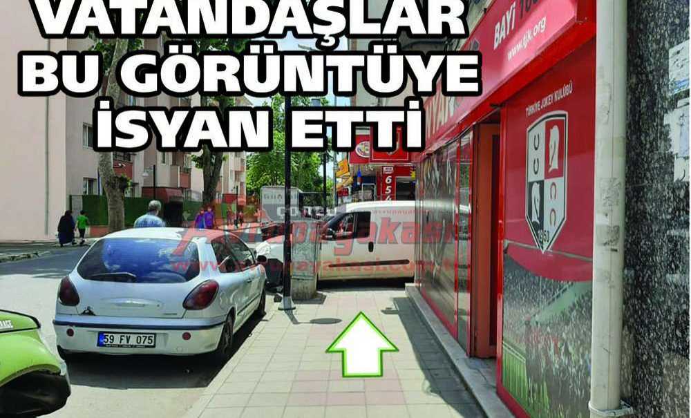 Vatandaşlar Bu Görüntüye İsyan Etti