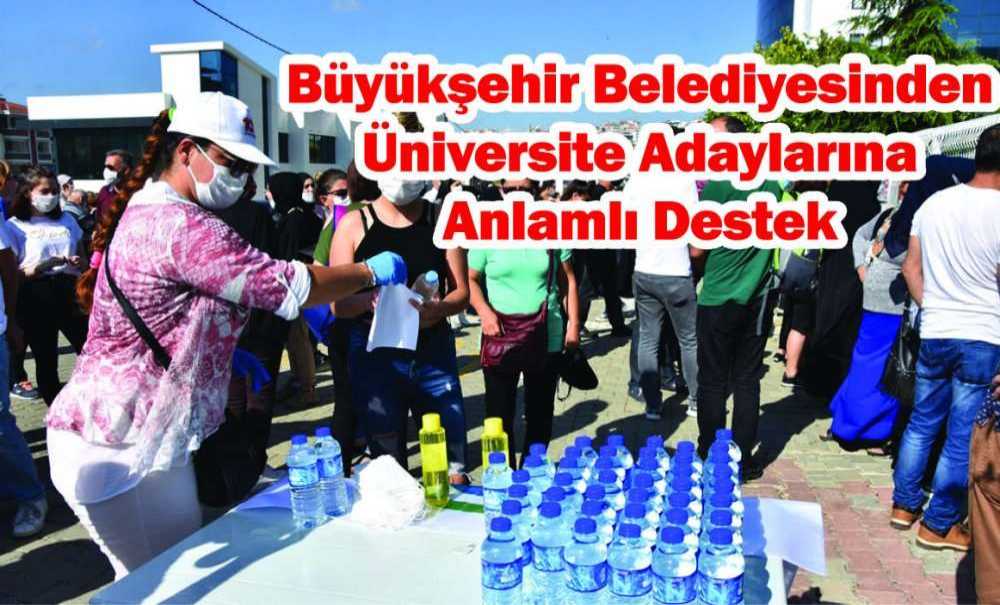 Büyükşehir Belediyesinden Üniversite Adaylarına Anlamlı Destek