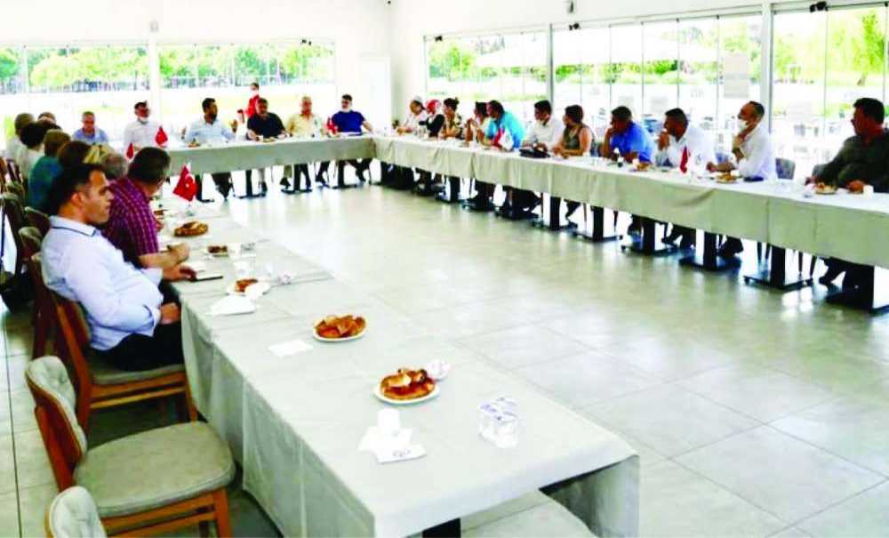 Sarıkurt, Muhtarlarla Bir Araya Geldi