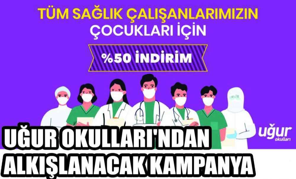 Uğur Okulları'ndan Alkışlanacak Kampanya