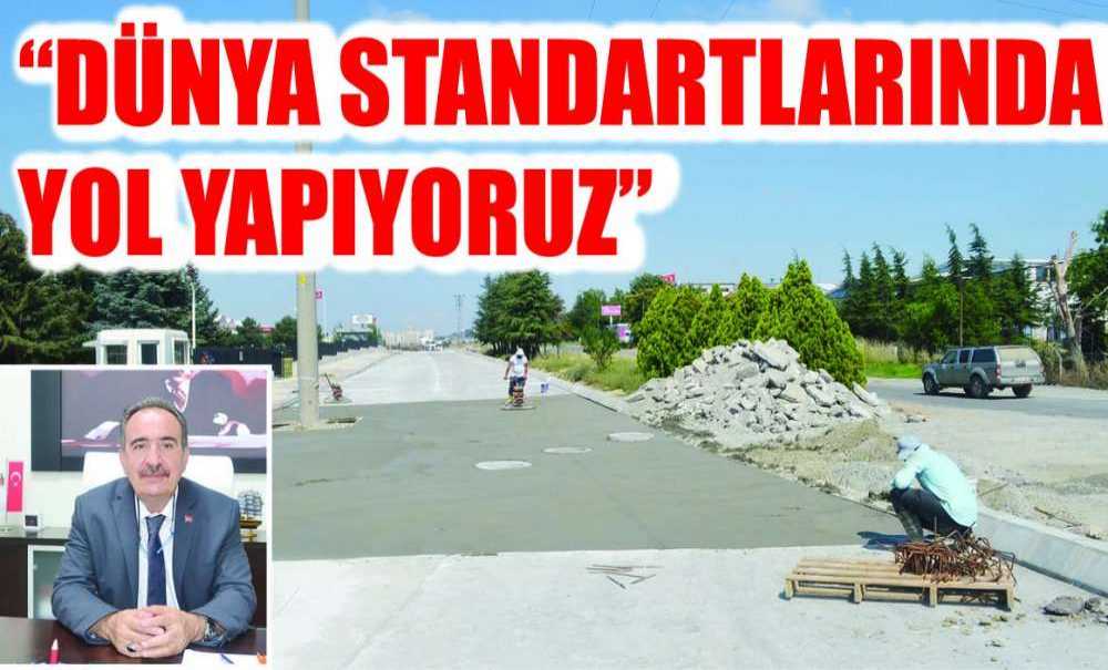 “Dünya Standartlarında Yol Yapıyoruz”