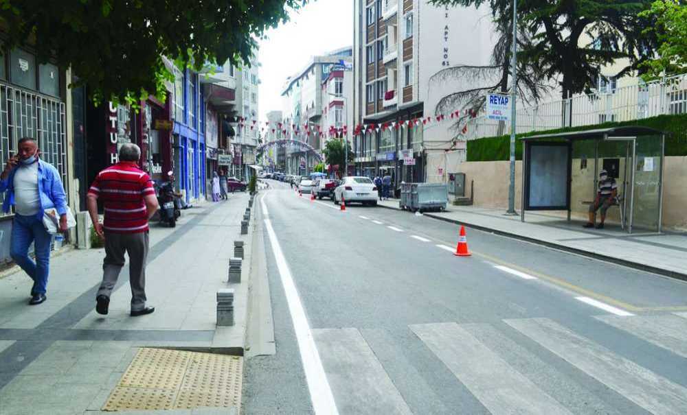 Büyükşehir Belediyesi Kumyol Caddesi'nde Çalışma Yaptı