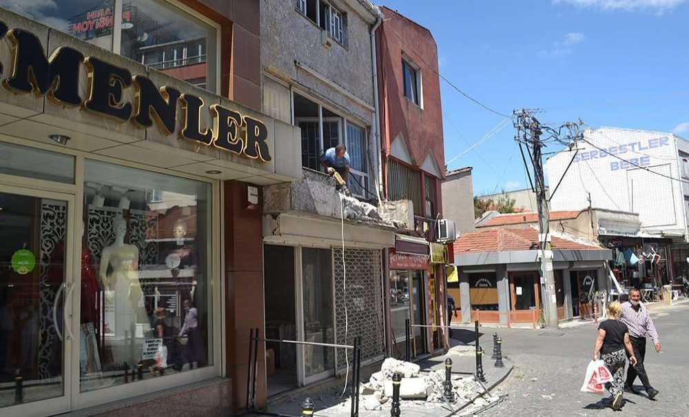 Saray Caddesi'nde Dönüşüm Başladı