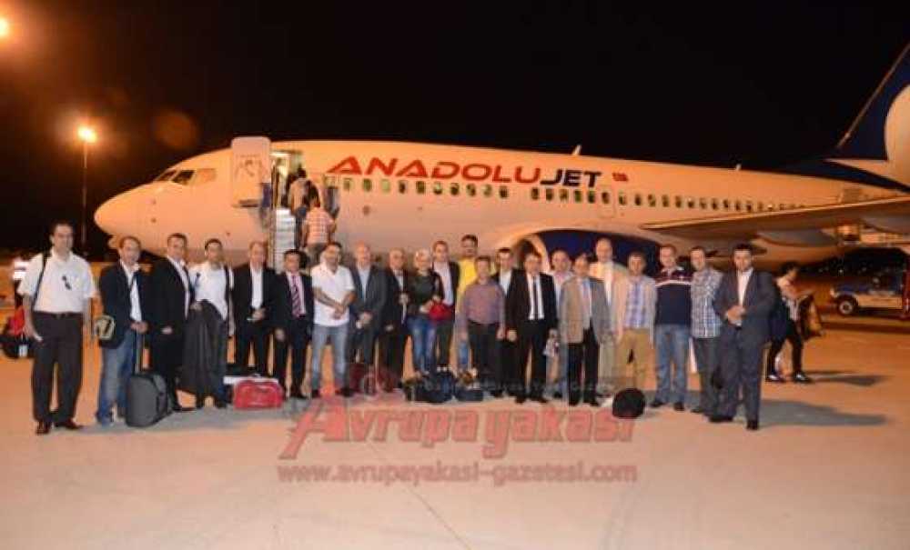 Çorlu Gazeteciler Derneği Ankara'ya Çıkarma Yaptı