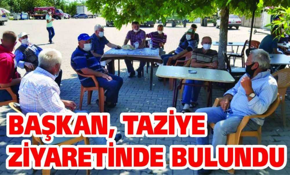 Başkan, Taziye Ziyaretinde Bulundu