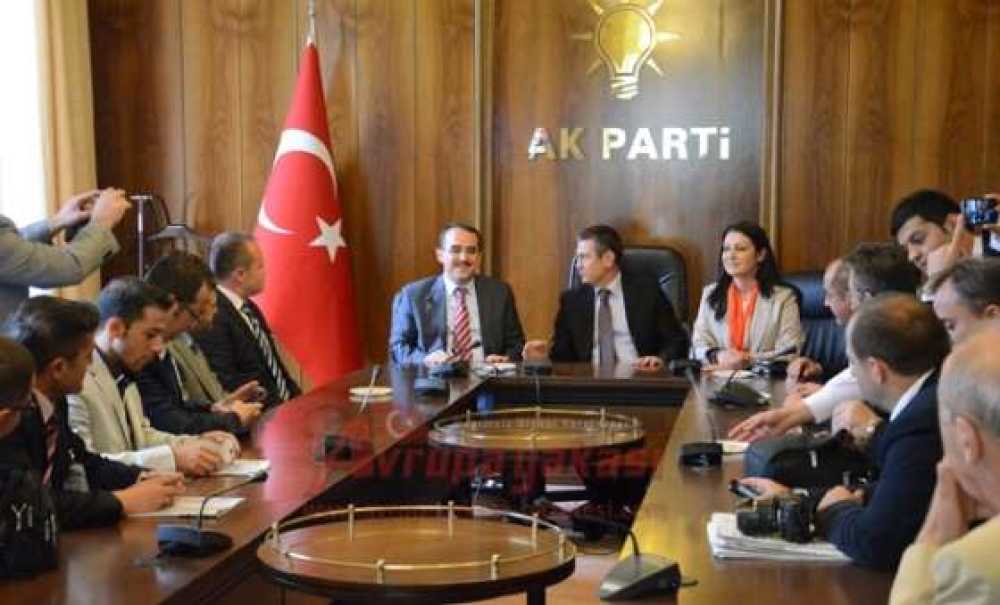 Çorlu Gazeteciler Derneği Ankara'ya Çıkarma Yaptı