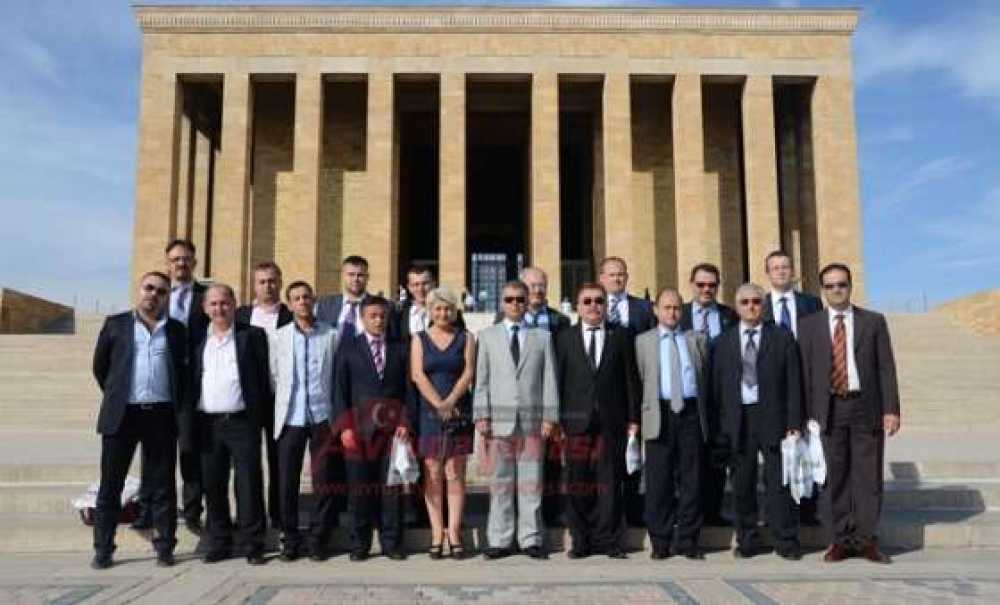 Çorlu Gazeteciler Derneği Ankara'ya Çıkarma Yaptı