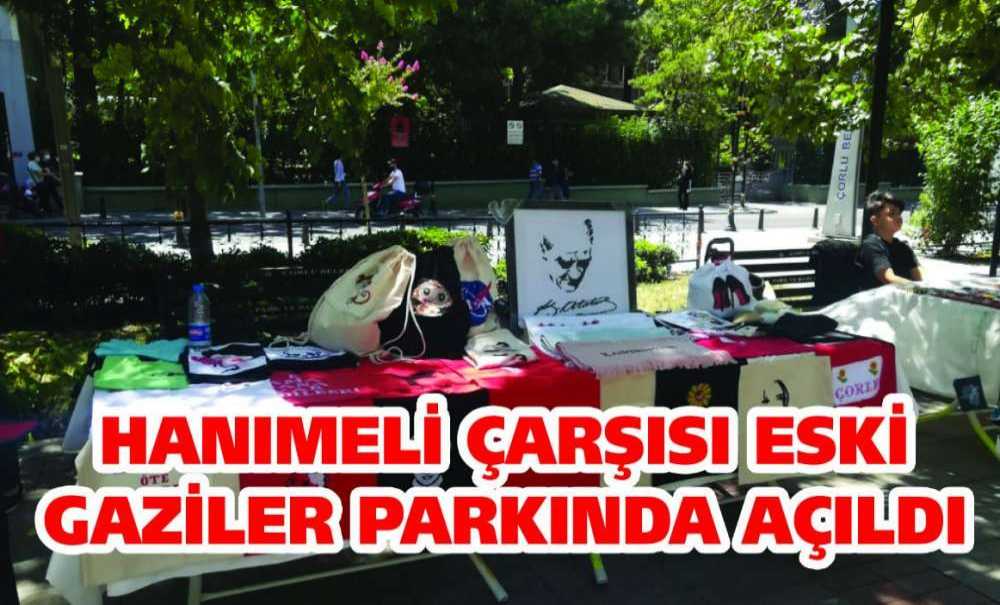 Hanımeli Çarşısı Eski Gaziler Parkında Açıldı