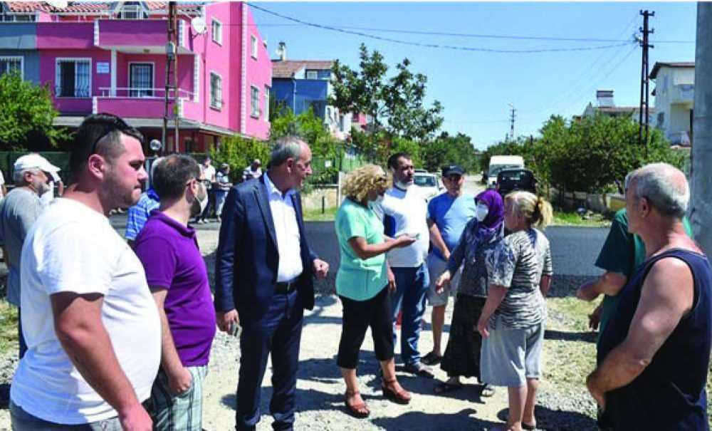 Marmaraereğlisi'de Asfalt Çalışmaları Devam Ediyor