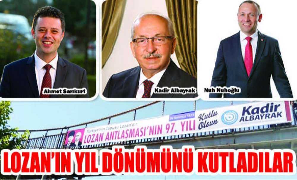 Lozan'ın Yıl Dönümünü Kutladılar