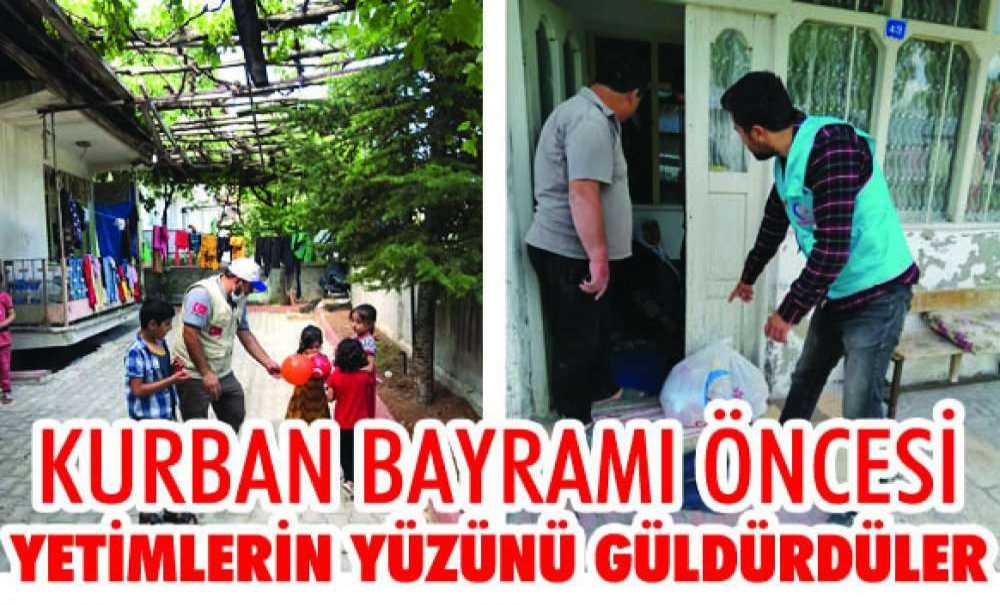 Kurban Bayramı Öncesi Yetimlerin Yüzünü Güldürdüler