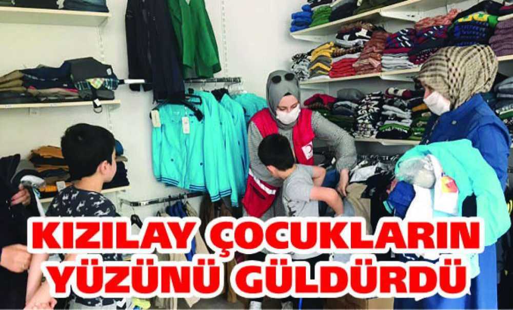 Kızılay Çocukların Yüzünü Güldürdü