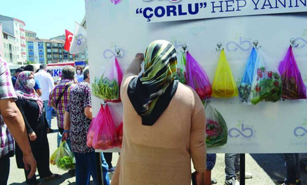 Çorlu Belediyesi İyilik Hareketi Başlattı