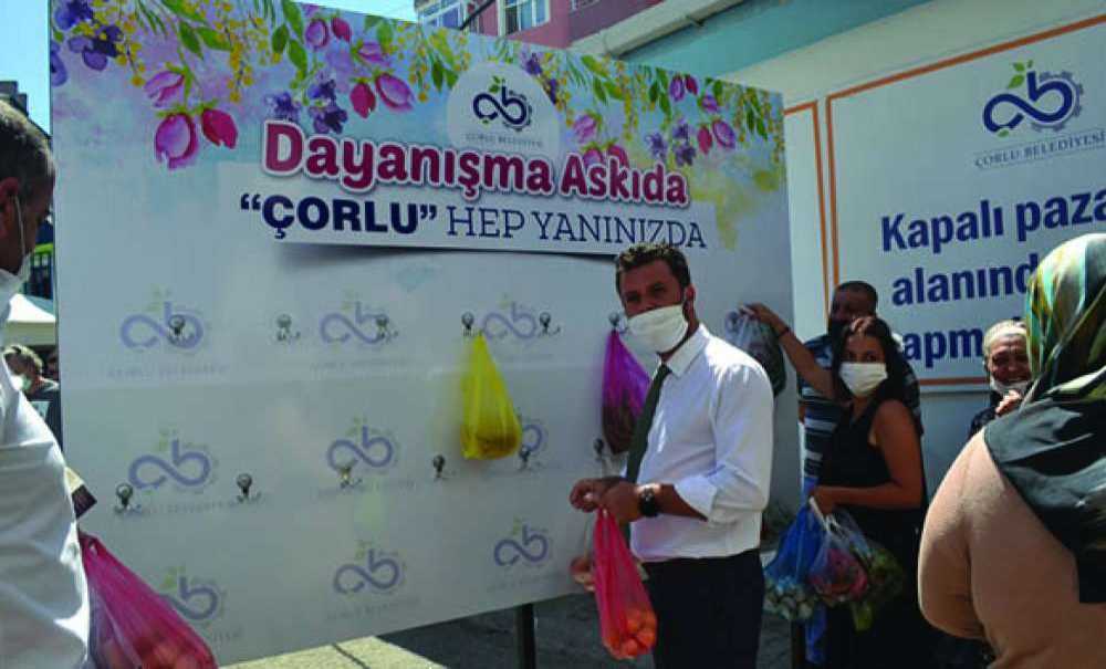 Çorlu Belediyesi İyilik Hareketi Başlattı