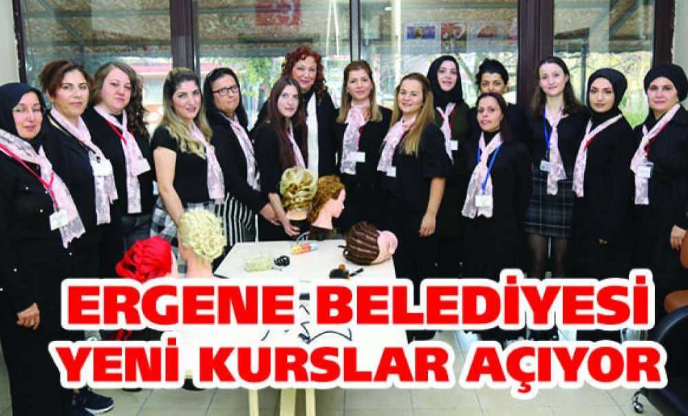 Ergene Belediyesi Yeni Kurslar Açıyor