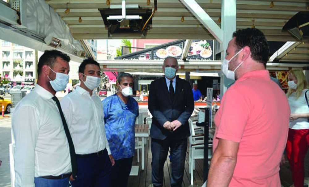 Çorlu'da Korona Virüs Denetimleri Yapıldı