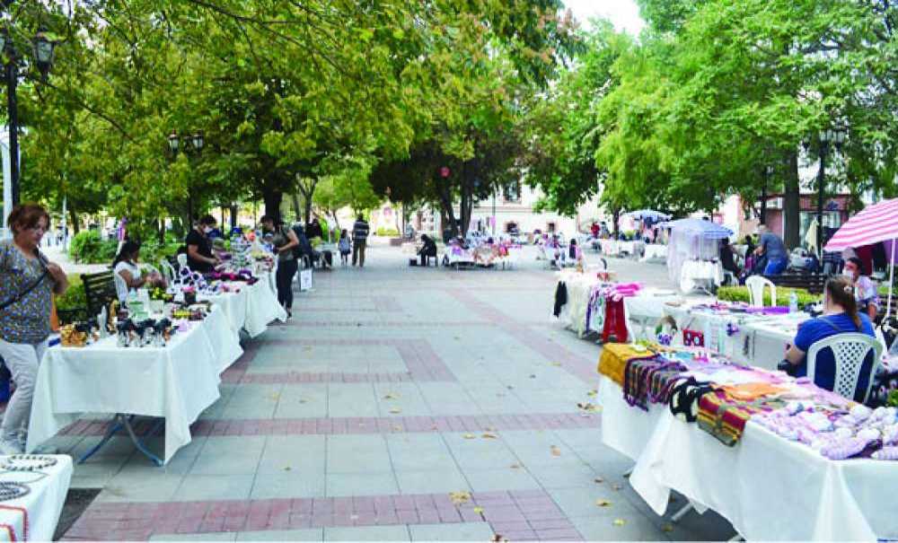 Hanımeli Çarşısı Bir Kez Daha Eski Gaziler Parkında Kuruldu