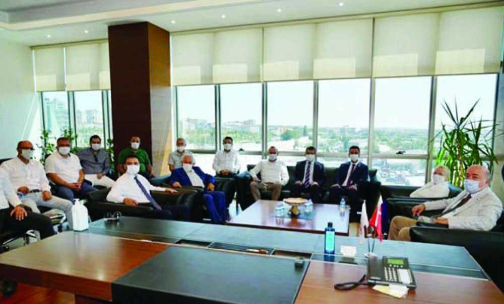 Chp'den Ticaret Odası Ve Tarım Fuarına Ziyaret