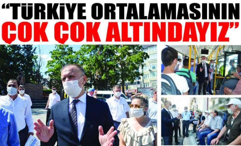 “Türkiye Ortalamasının Çok Çok Altındayız”