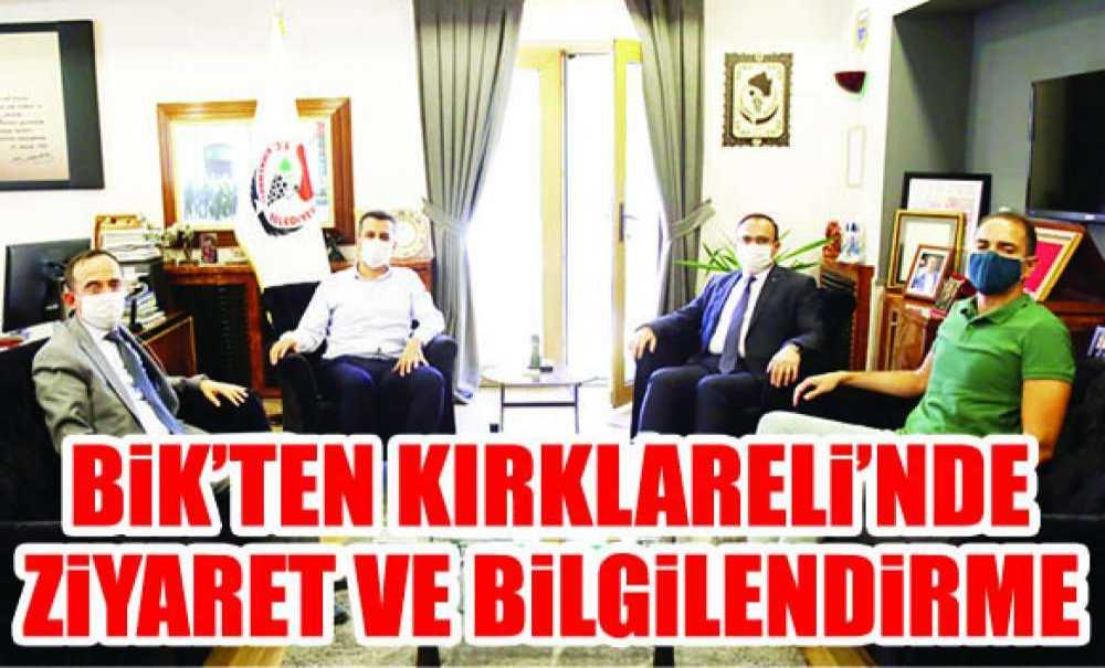 Bik'ten Kırklareli'nde Ziyaret Ve Bilgilendirme