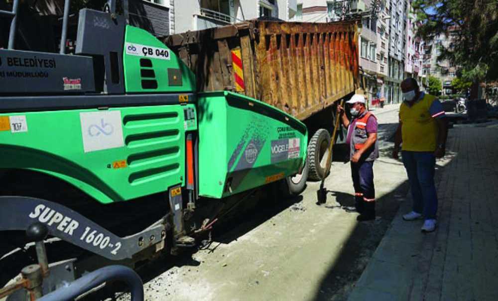 Asfalt Çalışmaları Devam Ediyor