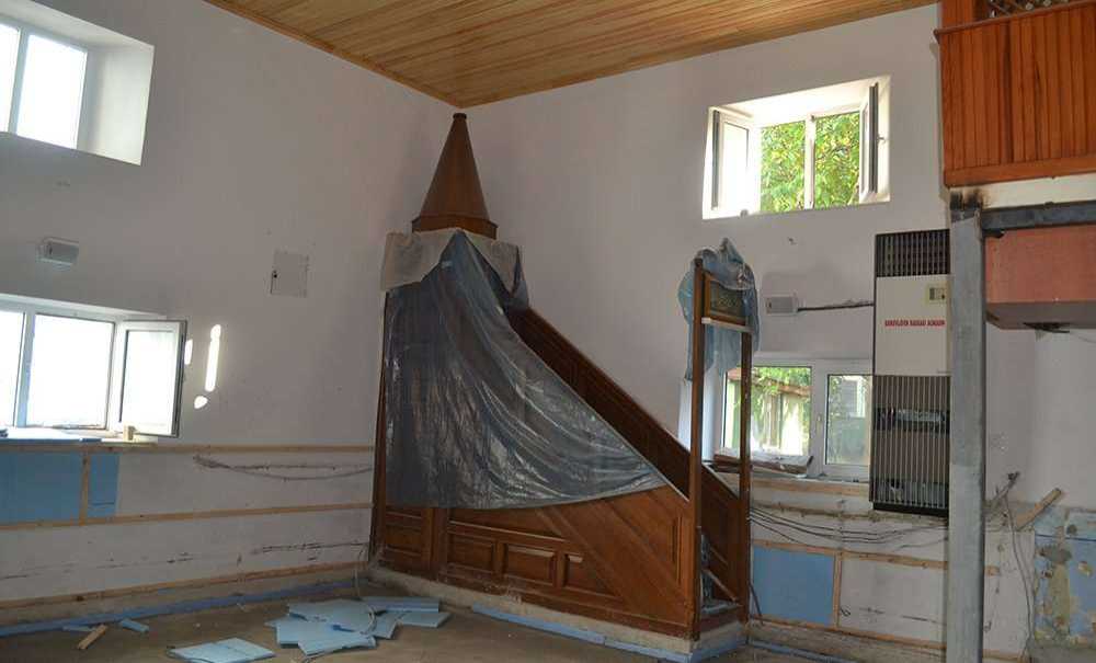Bormalı Camii Yeni Baştan Düzenleniyor