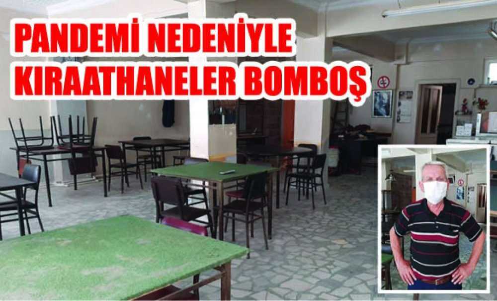 Pandemi Nedeniyle Kıraathaneler Bomboş