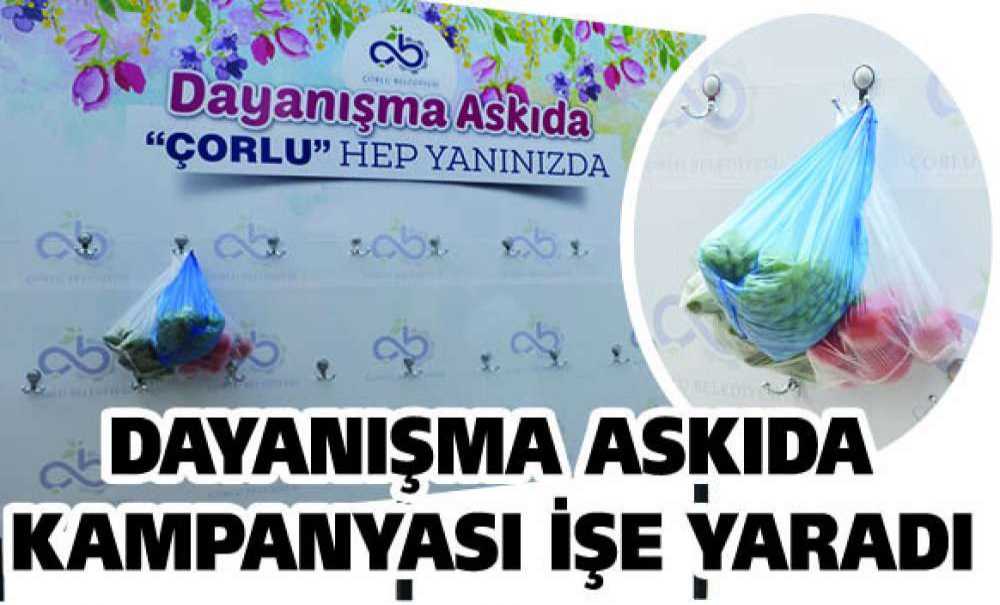Dayanışma Askıda Kampanyası İşe Yaradı