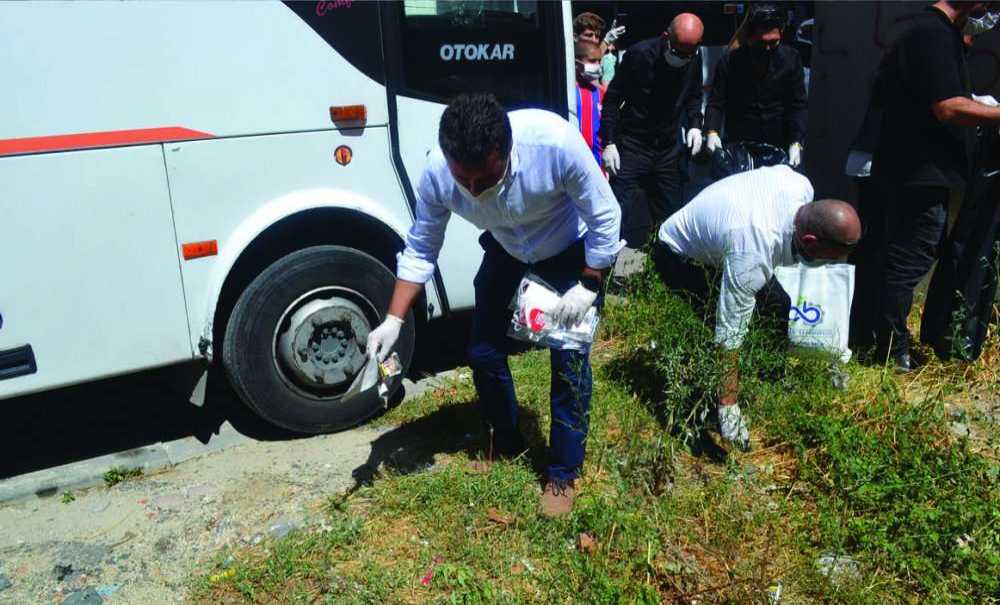 Sarıkurt, Mahallede Çöp Topladı