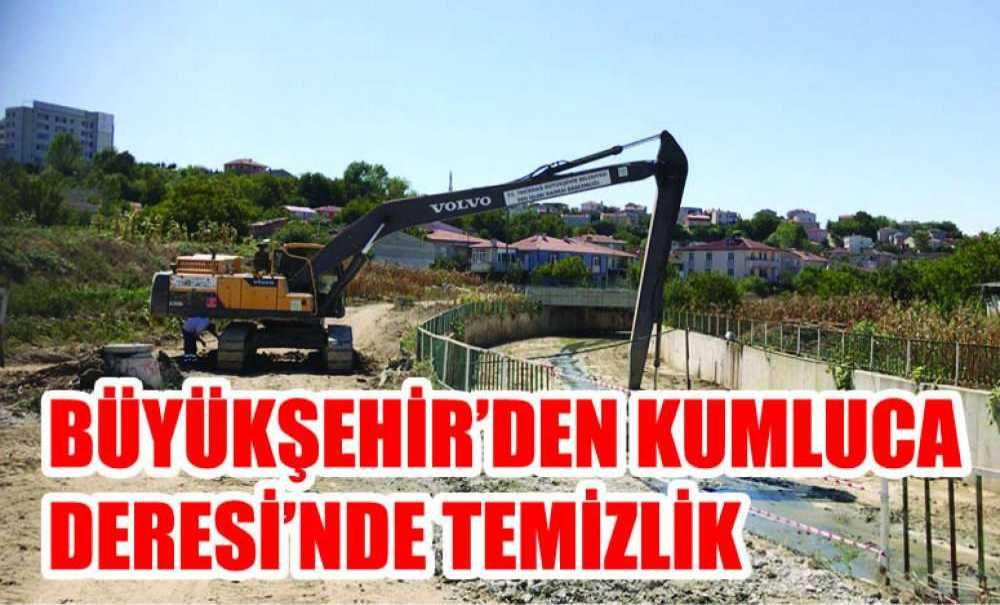 Büyükşehir'den Kumluca Deresi'nde Temizlik