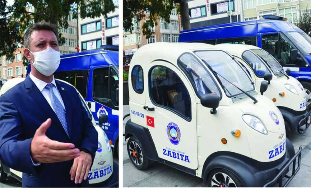 Zabıta Müdürlüğü'ne İki Yeni Araç Alındı