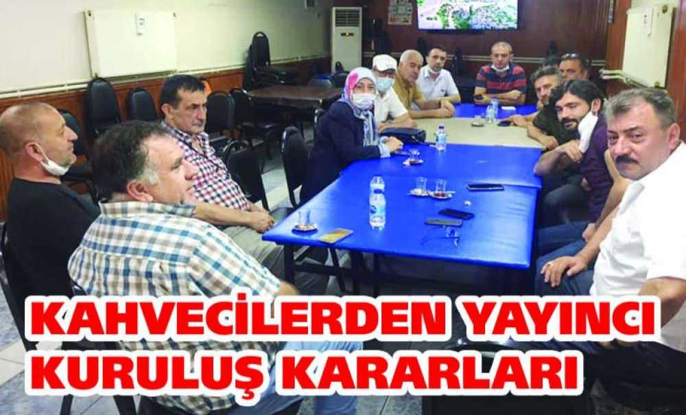 Kahvecilerden Yayıncı Kuruluş Kararları