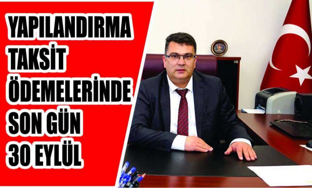 Yapılandırma Taksit Ödemelerinde Son Gün 30 Eylül