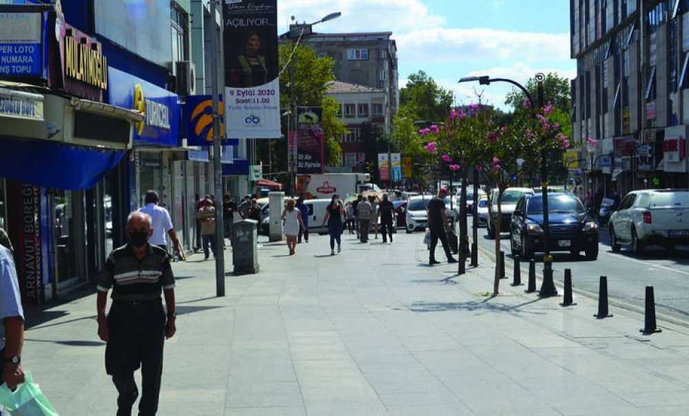 Çorlu'da Maskesiz Gezen Yok Denecek Kadar Az