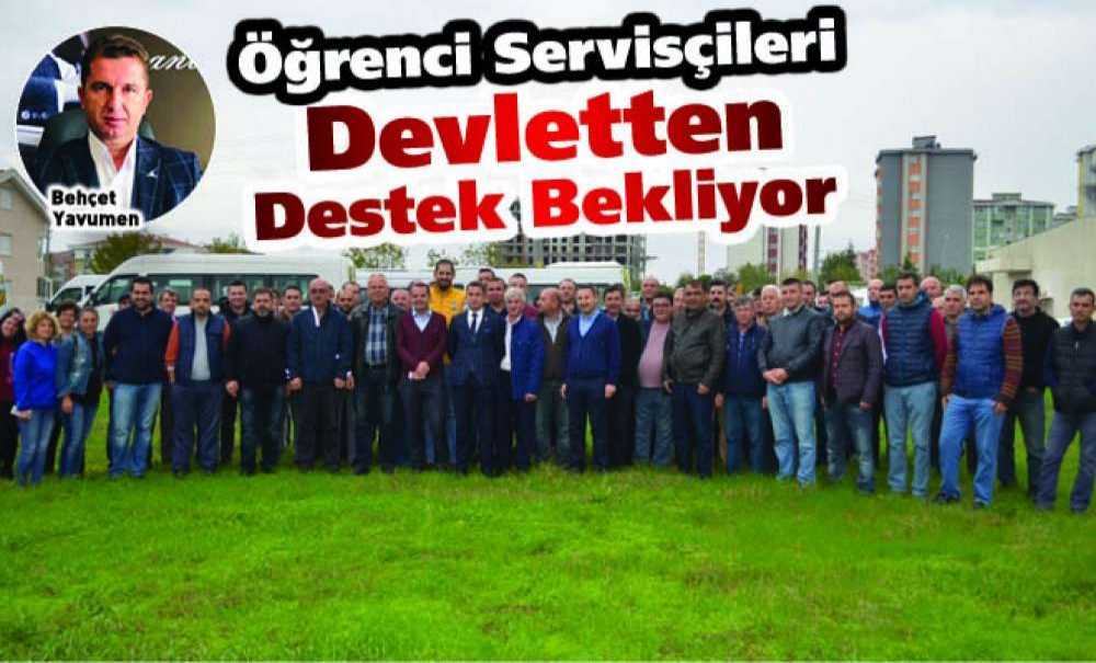 Öğrenci Servisçileri Devletten Destek Bekliyor