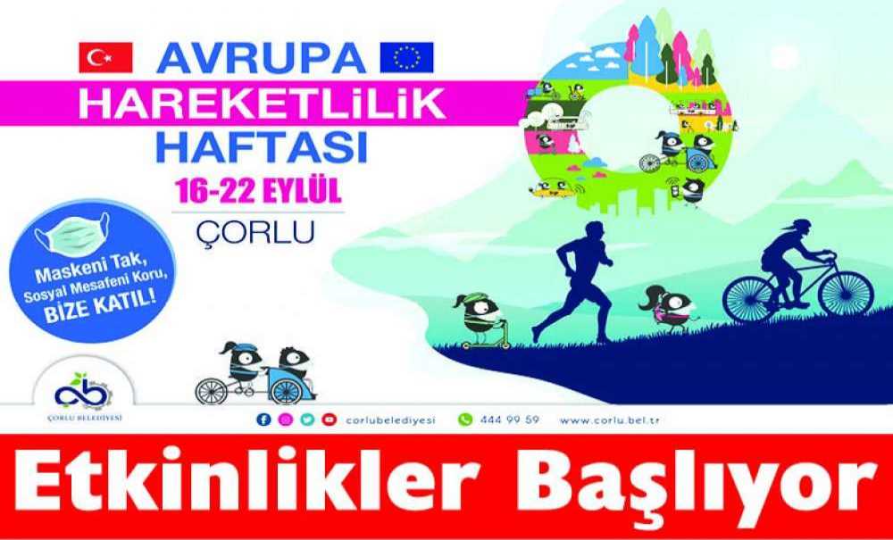 Avrupa Hareketlilik Haftası Etkinlikleri Başlıyor