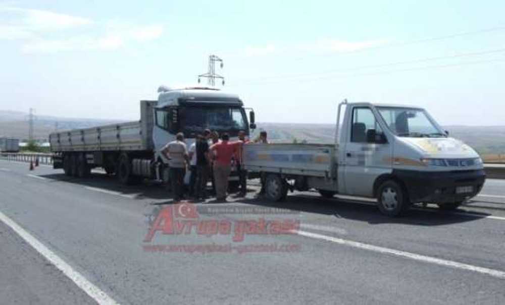 Çorlu`da Kaza 1 Yaralı