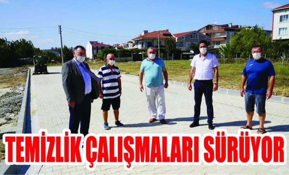 Temizlik Çalışmaları Sürüyor