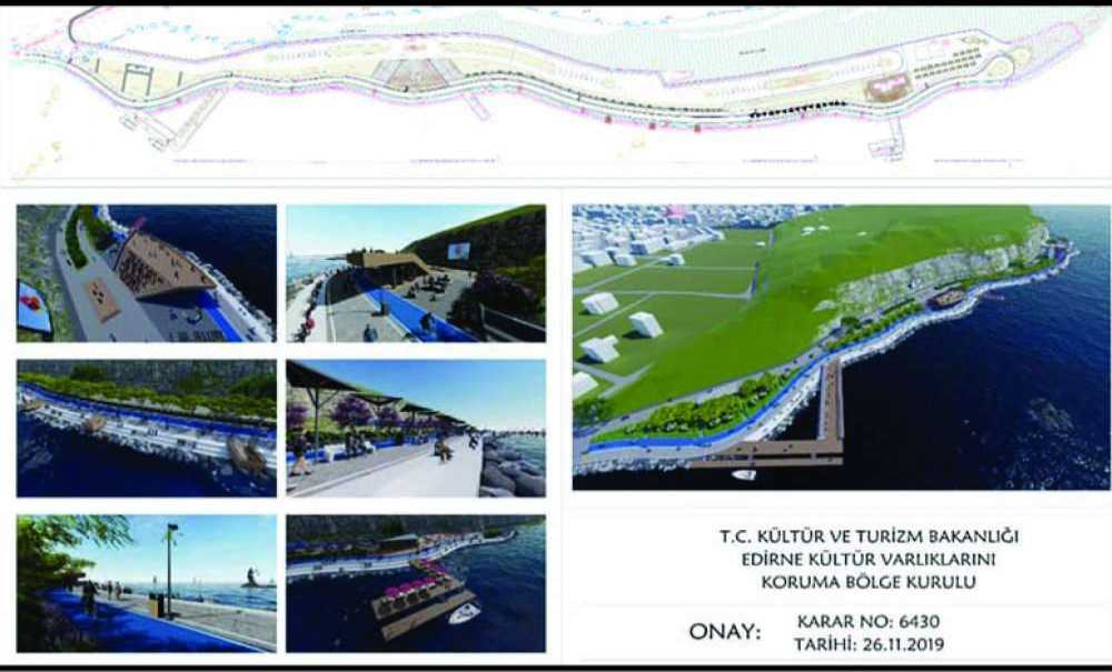 Arka Deniz Kıyı Düzenleme Projesi'nde Start Verildi