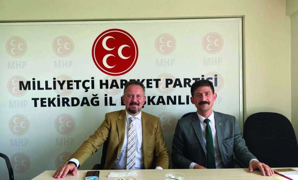 Ak Parti'den Mhp'ye Hayırlı Olsun Ziyareti