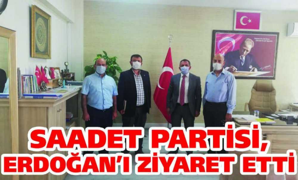 Saadet Partisi, Erdoğan'ı Ziyaret Etti