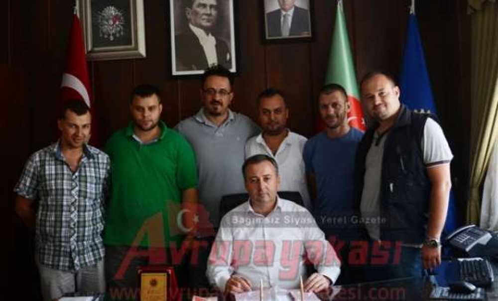 Çorlu Gazeteciler Derneği'nden Teksif'e Teşekkür Ziyareti