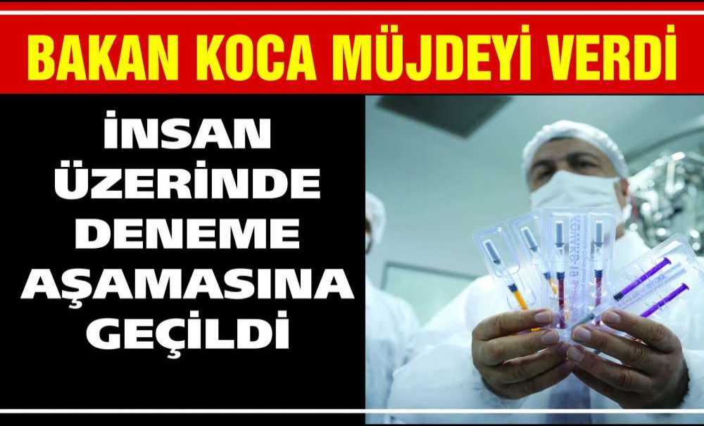 Yerli Kovid-19 Aşısında Insan Üzerinde Deneme Aşamasına Geçildi
