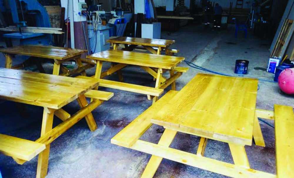 Piknik Masası Üretimine Başladılar