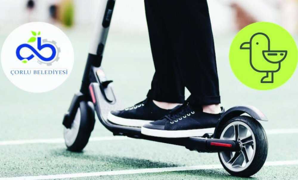 Çorlu Belediyesi ‘Martı' Ile Çevre Dostu Ulaşımı Destekliyor
