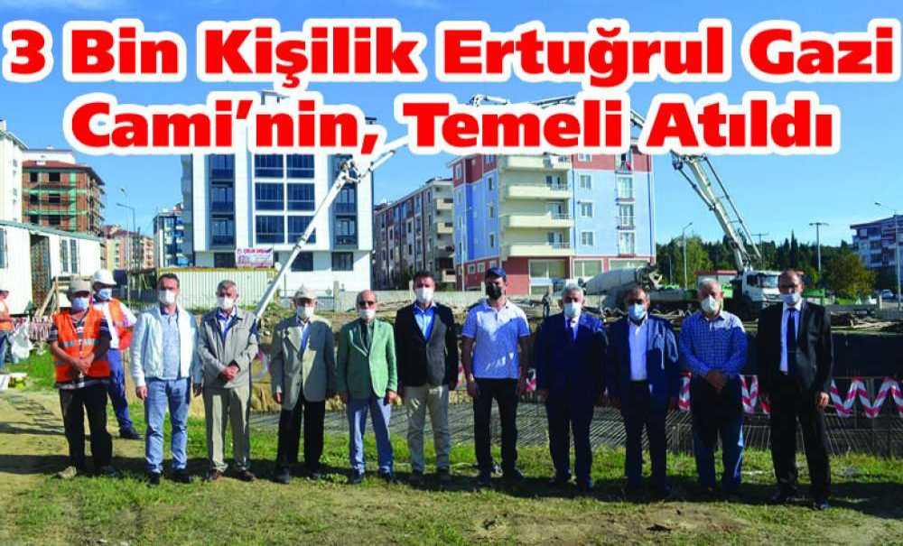 3 Bin Kişilik Ertuğrul Gazi Cami'nin, Temeli Atıldı